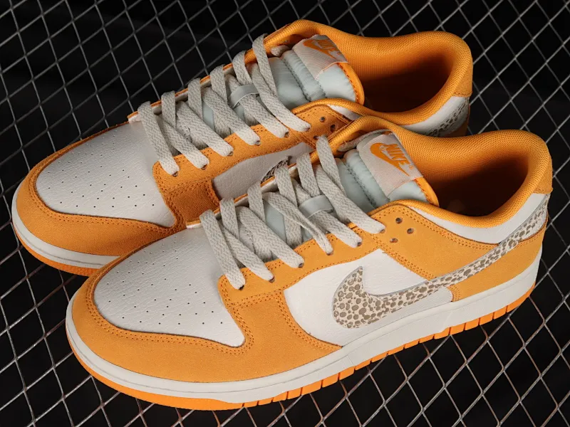 All categories Nk SB Dunk Series Nk SB Dunk Low low-top sneakers F version Nk Dunk Low "Safari Swoosh" off-white orange SB low-top sports and leisure sneakers DR0156-800